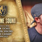 🎥 PREGAME SOUND: Eichel, Sissons & Cassidy