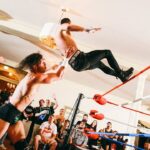 Darby Allin Springs Off The CEILING To Coffin Drop Zachary Wentz - Limitless Wrestling (AEW, Impact)