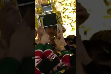 Frölunda vinner CHL (Frölunda HC mot Luleå HF i CHL i Scandinavium i Göteborg i Sverige) (#Shorts)