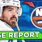 Trade talks INTENSIFYING... Canucks trade incoming