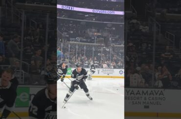 Artemi all ready for his Kings debut!!! #lakings #hockey