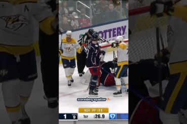 Scoresberg equalizer 🔥 #predsnhl