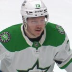 Adam Erne's Shot Bounces Off End Boards And Nikita Tolopila For Bizarre Goal