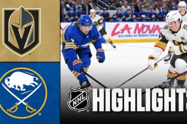 Golden Knights vs. Sabres | NHL Highlights | March 03, 2026