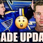 HUGE BLUES TRADE UPDATE: ST LOUIS PREPARED TO TRADE JORDAN BINNINGTON COMING SOON