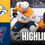 Predators vs. Blue Jackets | NHL Highlights | March 03, 2026