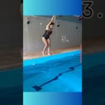 Les quatre style de NAGE ~ Comment ENTRÉE dans la PISCINE #shorts #natation #swimming