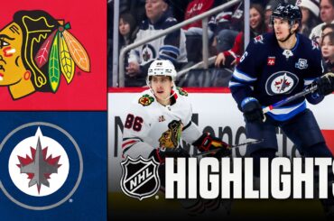 Blackhawks vs. Jets | NHL Highlights | March 03, 2026