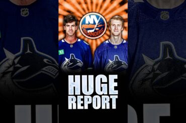 HUGE TRADE REPORT: CONOR GARLAND & TYLER MYERS TRADE TO THE NEW YORK ISLANDERS COMING SOON?