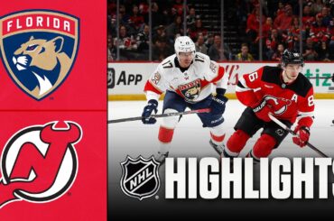 Panthers vs. Devils | NHL Highlights | March 03, 2026