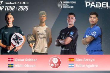 SEMI-FINAL FIP SILVER FINLAND, Oscar Sebber & Albin Olsson vs Tolito Aguirre & Alex Arroyo