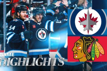 Winnipeg Jets vs. Chicago Blackhawks - Game Highlights