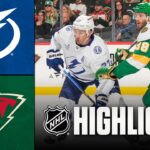 Lightning vs. Wild | NHL Highlights | March 03, 2026