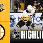 Penguins vs. Bruins | NHL Highlights | March 03, 2026
