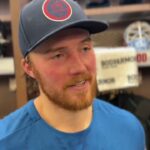 Mackenzie Blackwood on coming in to relieve Scott Wedgewood