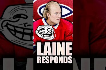 PATRIK LAINE RESPONDS TO THE HATERS ON INSTAGRAM