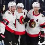 Drake Batherson Finishes Off Senators' Pretty Passing Play With Wicked Wrister