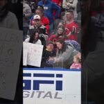 Jake Allen Gives A Child The Memory Of A Lifetime!! (his sign was rudely being covered) #NJDevils