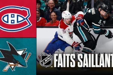 Canadiens vs Sharks 03/03/26 | Faits saillants