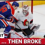 POST CAST: OTTAWA SENATORS EARN VALUABLE POINT, LET THIRD PERIOD LEAD SLIP AWAY VS EDMONTON OILERS