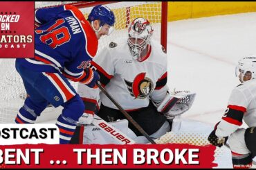 POST CAST: OTTAWA SENATORS EARN VALUABLE POINT, LET THIRD PERIOD LEAD SLIP AWAY VS EDMONTON OILERS