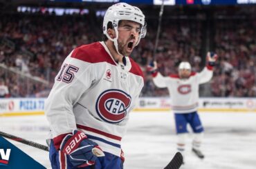 Canadiens Score Three Third-Period Goals To Storm Back vs. Sharks