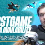 Postgame vs MTL (3/3): Celebrini