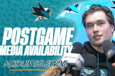 Postgame vs MTL (3/3): Celebrini