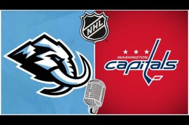 NHL: Utah Mammoth at Washington Capitals | LIVE WATCHALONG