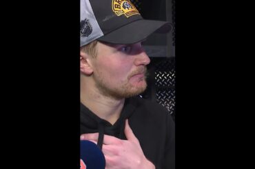 "He Makes Big Saves at Big Times," Casey Mittelstadt on Jeremy Swayman's Impact