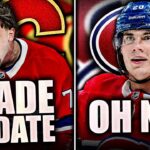 CALGARY FLAMES WANT ARBER XHEKAJ IN A TRADE + BIG ISSUES WITH JURAJ SLAFKOVSKY (Huge Habs News)