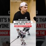 Connor Bedard REACTS to Officially Wearing the ‘A’ for the Chicago Blackhawks💪