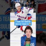 5 Teams That Adam Fox Could Get Traded To 🤯