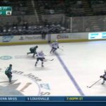 Jaden Schwartz snapshot goal 4-3 St. Louis Blues vs San Jose Sharks 11/29/13 NHL Hockey.