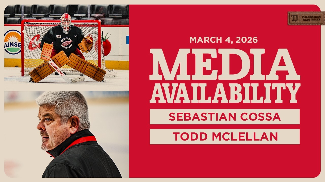 Sebastian Cossa, Todd McLellan Morning Skate Media | March 4, 2026