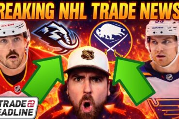 PARAYKO TO BUFFALO, WEEGAR TO UTAH, Leafs OEL, McMann, Laughton Trades INCOMING | NHL Deadline CHAOS