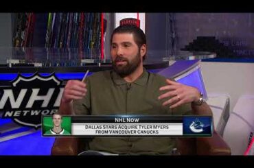 Dallas Stars acquire defenseman Tyler Myers from Vancouver Canucks | NHL Now
