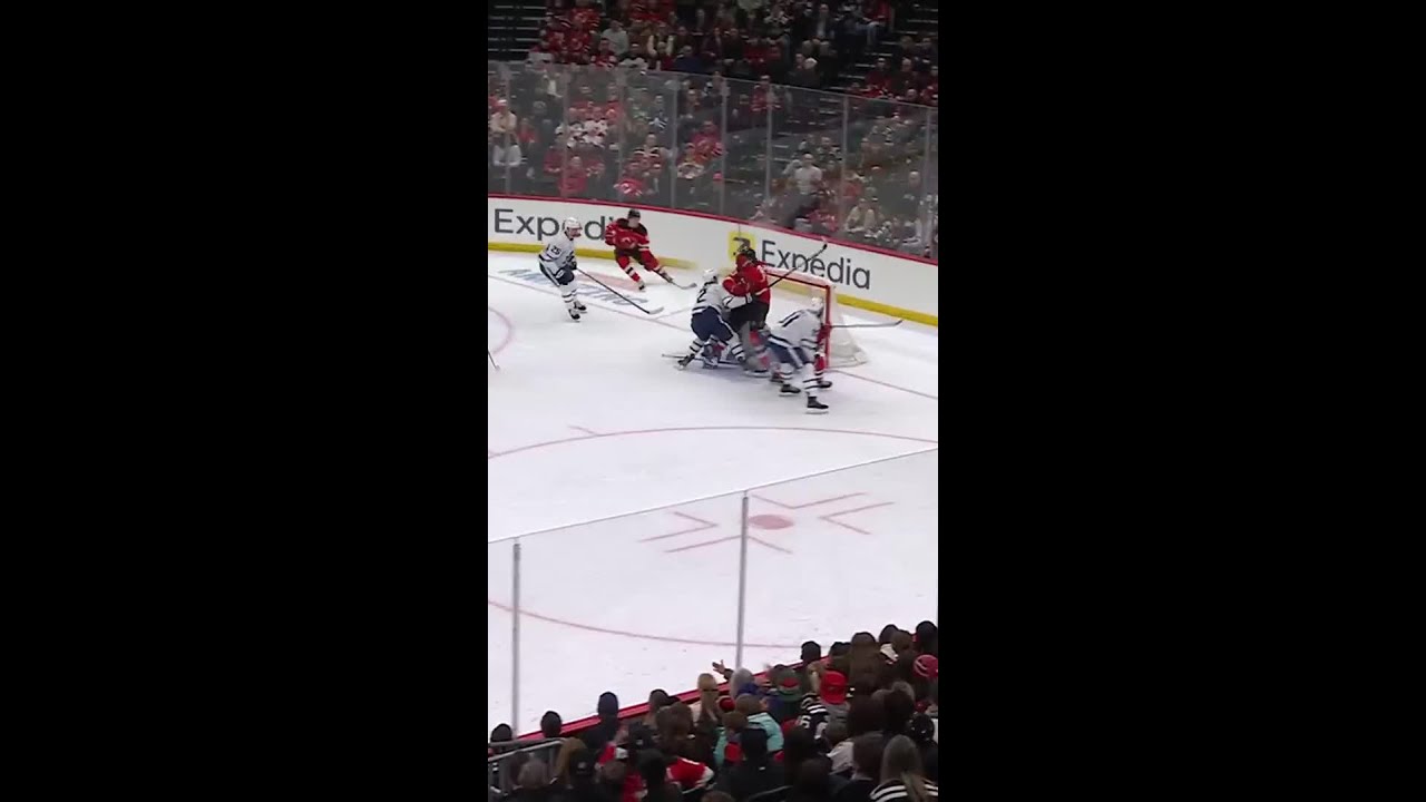 Connor Brown with a Short Goal vs. Toronto Maple Leafs