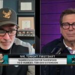 Kiefer Sherwood signs five-year extension with San Jose Sharks