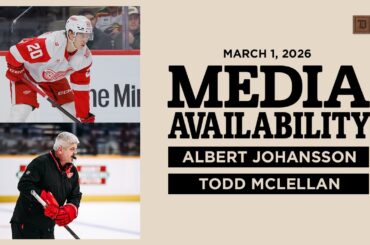 Albert Johansson & Todd McLellan Practice Media | March 1, 2026