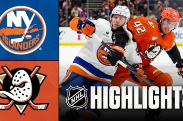 Islanders vs. Ducks | NHL Highlights | March 04, 2026