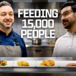 How do we feed over 15,000 people at a hockey game?