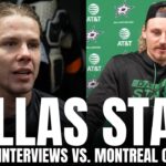 Miro Heiskanen & Roope Hintz Discuss Being Selected for Finland Olympic Hockey Team, 2026 Olympics