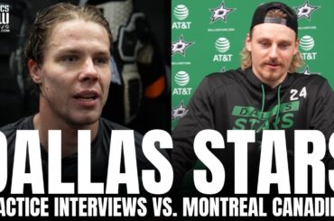 Miro Heiskanen & Roope Hintz Discuss Being Selected for Finland Olympic Hockey Team, 2026 Olympics