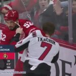 Brady Tkachuk vs Jonathan Ericsson Feb 14, 2019
