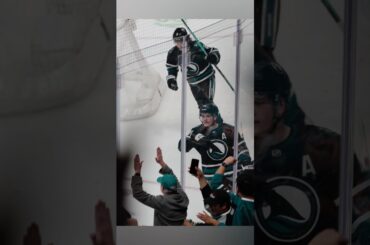 Celebrini scores his 30th of the season!  #hockey #nhl #sharks