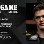 MEDIA: Mikey Anderson, Brandt Clarke, and DJ Smith | 03.02.26 Pregame vs COL