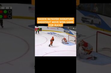 MASON MCTAVISH WINS GAME FOR DUCKS WITH INSANE SHOOTOUT MOVE