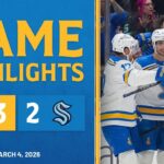 Game Highlights: Blues 3, Kraken 2