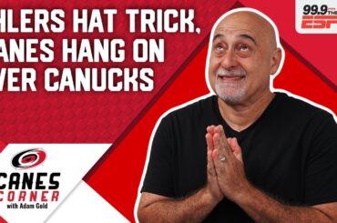 Carolina Hurricanes hang on for 6-4 win against Vancouver Canucks